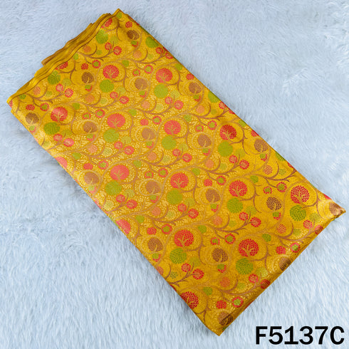 Self Jacquard Brocade Silk Fabric - F5137